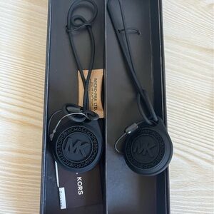 Michael Kors Black AirTags Cases